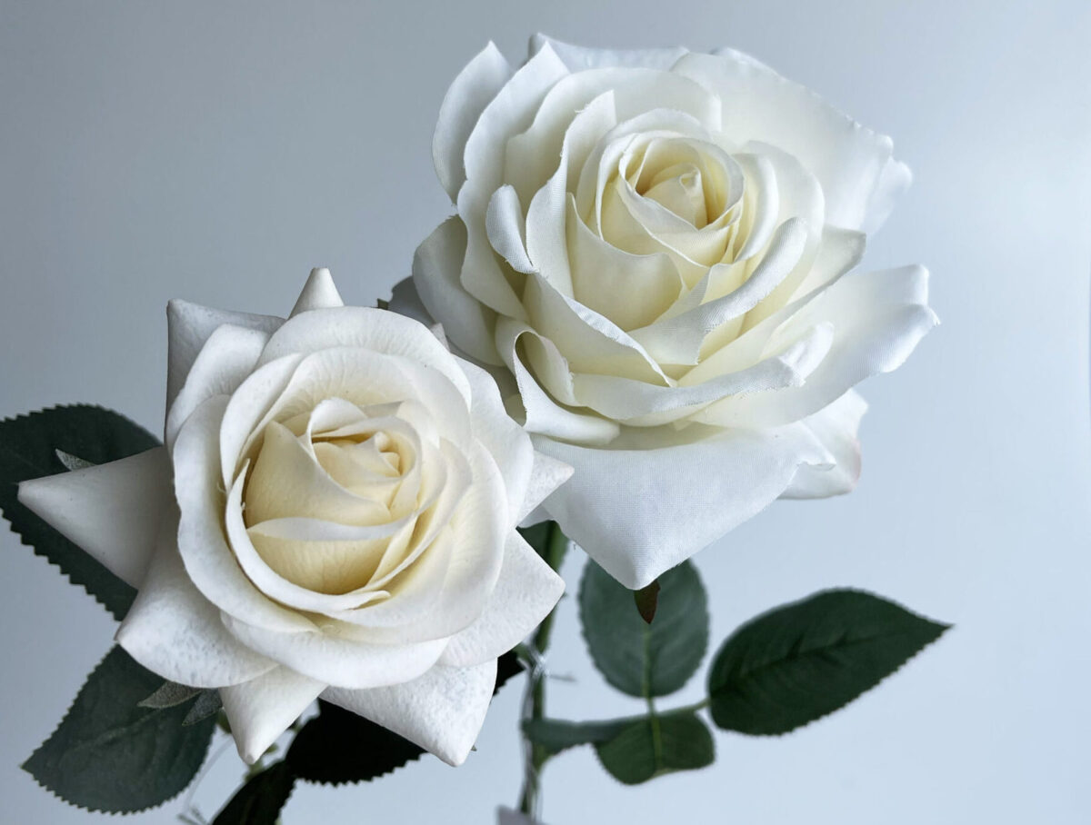 ⽣花のような潤いを再現する「リアルタッチ加⼯」