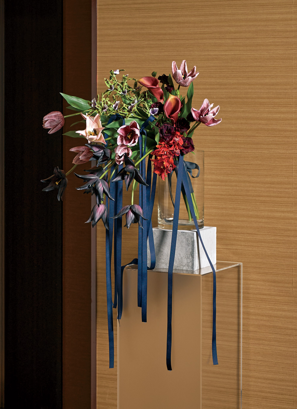 造花チューリップの花束