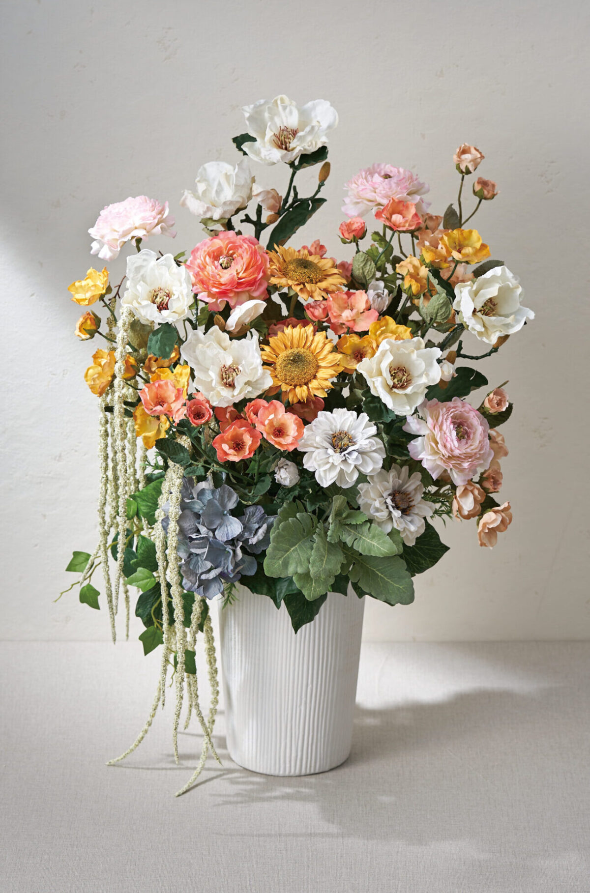 GRS認証取得の造花グリーンをご紹介｜エコなリサイクル素材で環境にやさしい装飾を